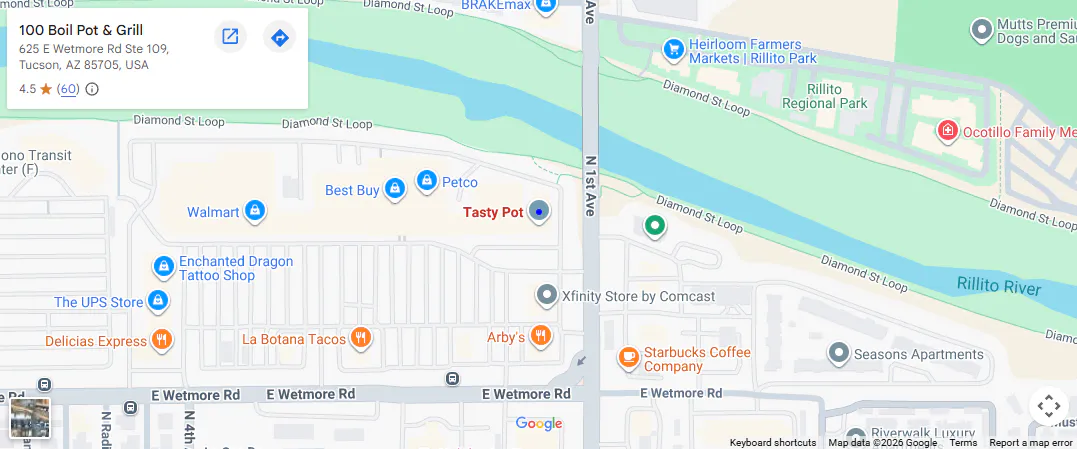 Location, 625 E Wetmore Rd Ste 109, Tucson, AZ 85705
